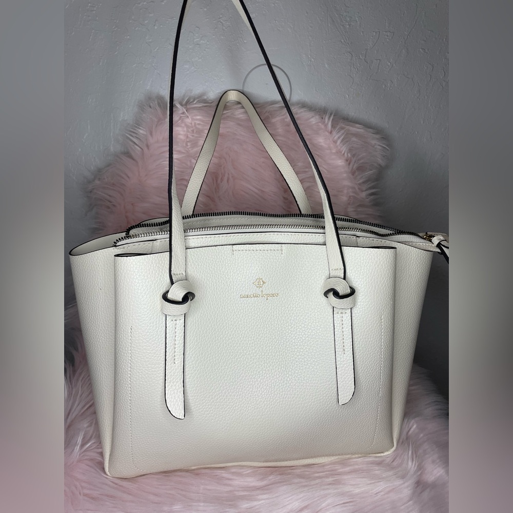 Nanette Lepore large white bag